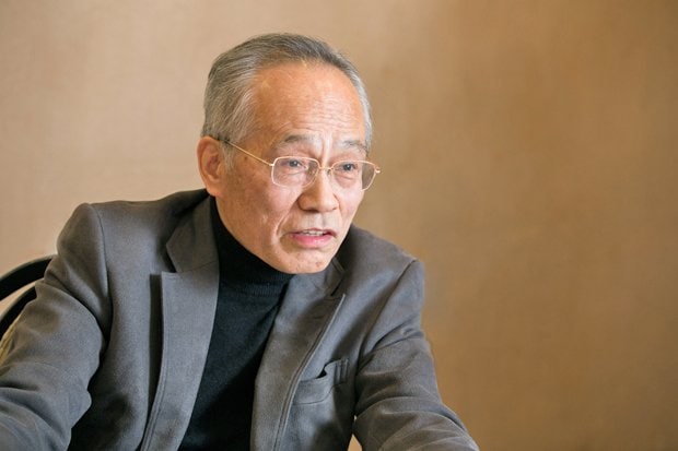評論家 佐高信(さたか・まこと)/1945年生まれ。2009年から12年まで朝日ニュースターで放送された「西部邁・佐高信の学問のすゝめ」で西部氏と対談(撮影/品田裕美)