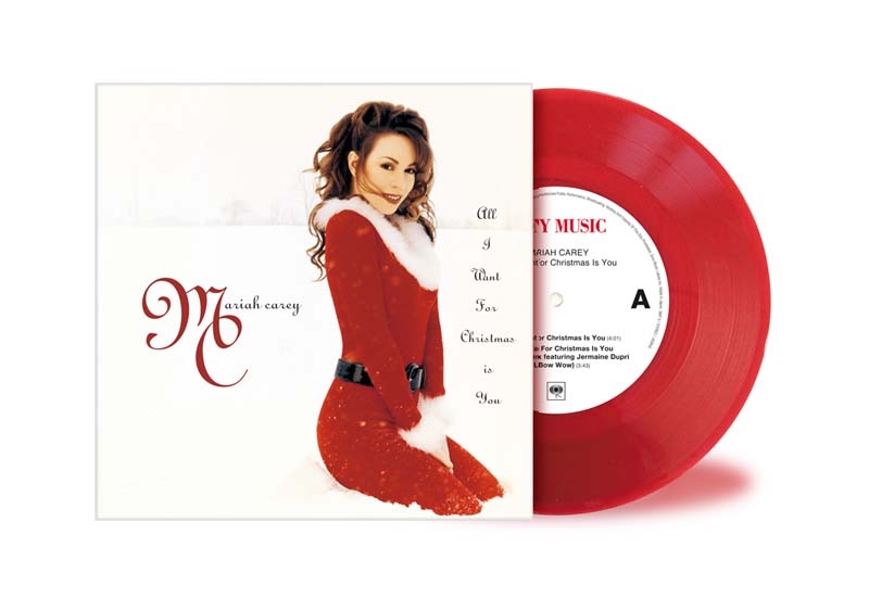 マライア・キャリー、「恋人たちのクリスマス」限定アナログ盤＆日本独自企画ベストをリリース
