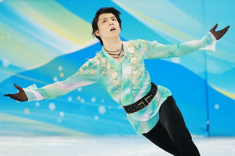 フリーでの羽生結弦選手の演技