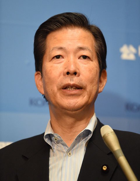 公明党代表の山口那津男氏　（ｃ）朝日新聞社