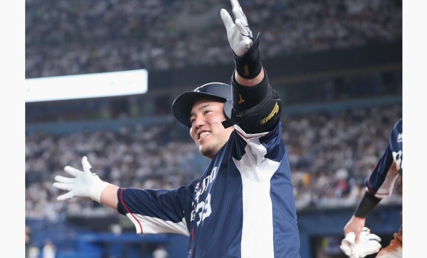 ホームランの後の「どすこい」パフォーマンスが増えればチームは勢いづく