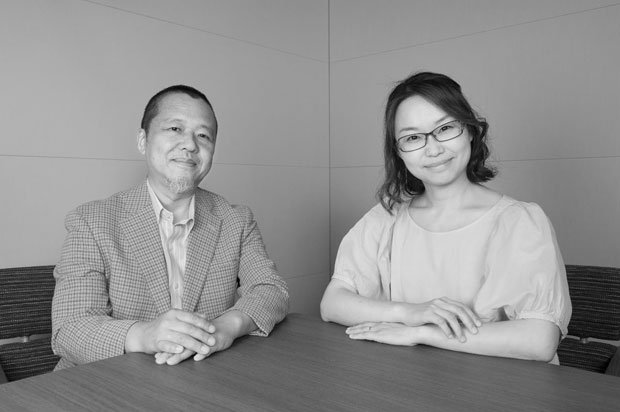 岡田弘さん（左）と宋美玄さん（右）　（撮影／写真部・工藤隆太郎）