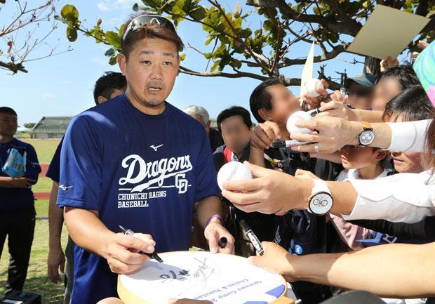 復帰なるか中日の松坂大輔（ｃ）朝日新聞社