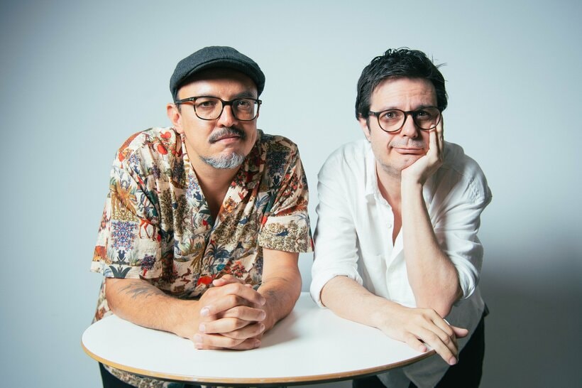 フアン・セバスチャン・バスケス（左）、アレハンドロ・ロハス（共同監督・脚本）Juan　Sebastian　Vasquez＆Alejandro　Rojas／1981年、1976年、ともにベネズエラ・カラカス生まれ。8月1日から全国順次公開（撮影／写真映像部・和仁貢介）