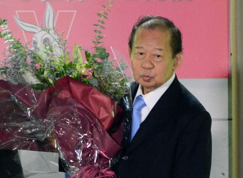 「冷や飯組」の二階俊博・自民党元幹事長　（ｃ）朝日新聞社