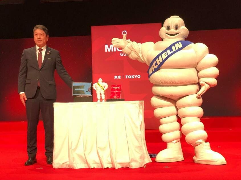 『ミシュランガイド東京』は今年で15回目(筆者撮影)