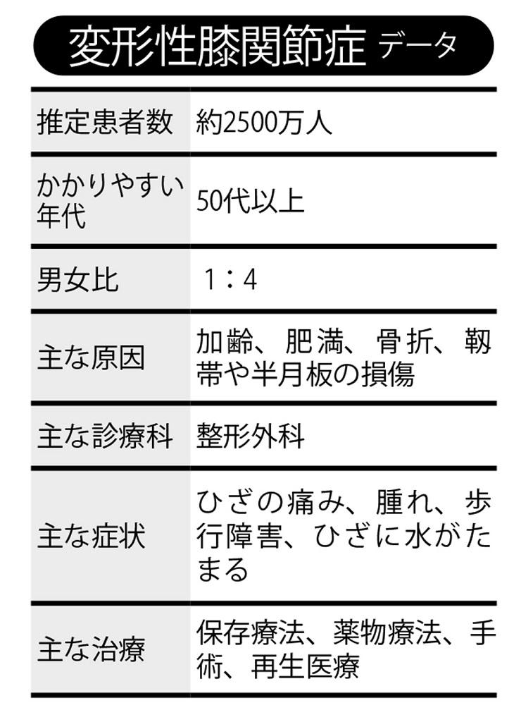 変形性膝関節症データ