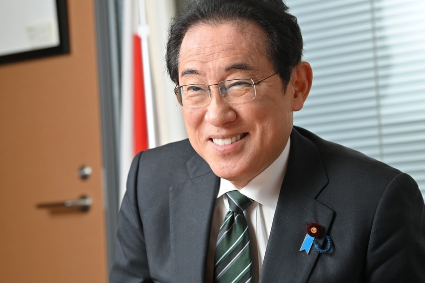 衆議院議員、第101代内閣総理大臣の岸田文雄さん(撮影・東川哲也/朝日新聞出版写真映像部)