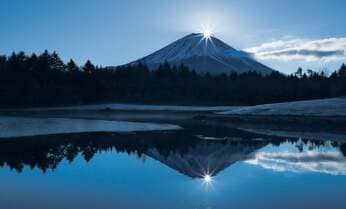 【絶景さんぽ】条件がそろったときにしか望めない 「ダブルダイヤモンド富士」