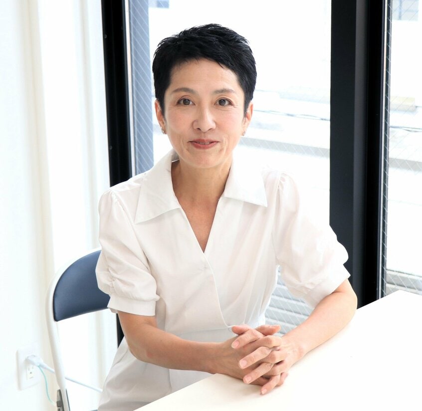 蓮舫氏(撮影/川口穣)