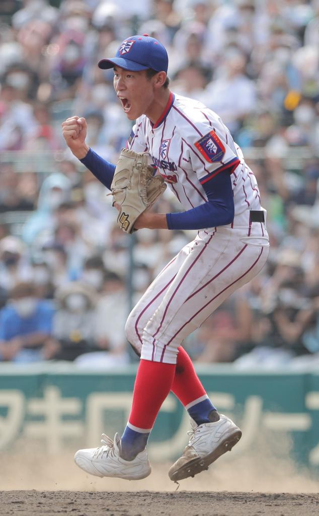 下関国際(山口)の仲井慎選手