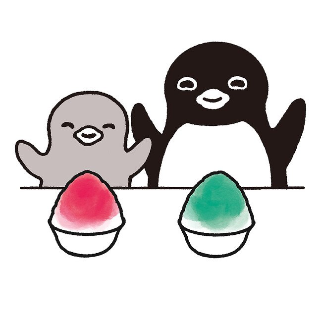 写真・図版（1枚目）| GO！GO！！柏！千葉県出身、Suicaのペンギンの作者でイラストレーターの坂崎千春の版画展『ペンギン喫茶・夏のおやつの思い出』を柏高島屋で16日より開催。20日（日）は坂崎千春さんのサイン会も。