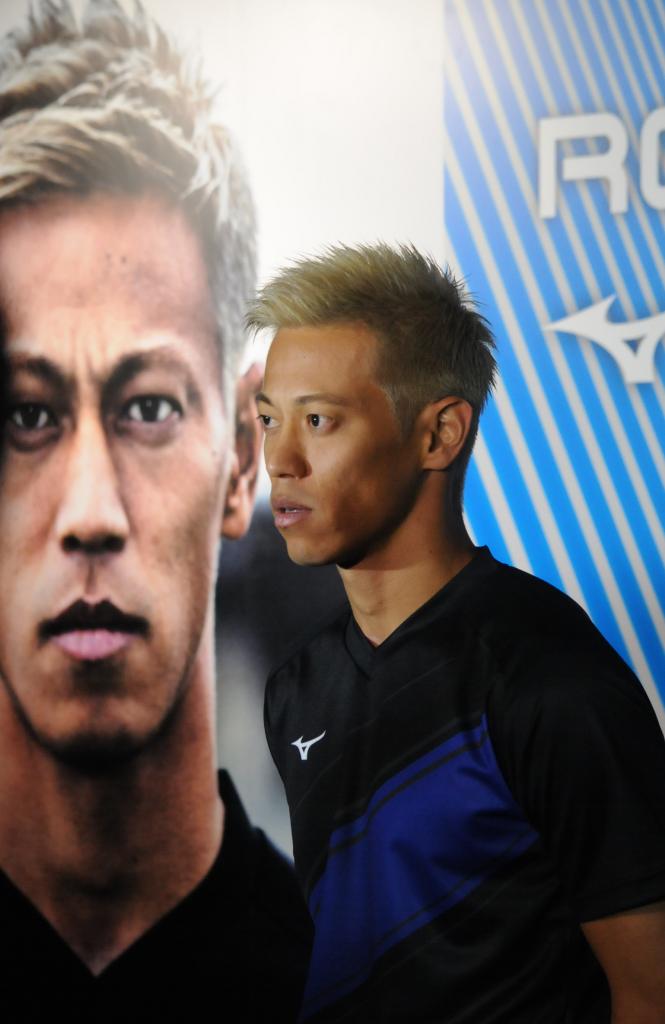 本田圭佑(C)朝日新聞社=2019年6月