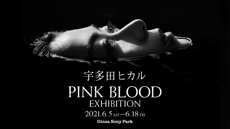 宇多田ヒカルの新曲「PINK BLOOD」リリース記念エキシビジョンがGinza Sony Parkで開催