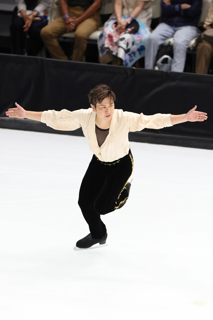 本田武史は「競技会などを通してスケートを見に来る方が増える環境作りという点で一歩進んだと思います」と意義を語った（撮影：写真映像部・松永卓也）