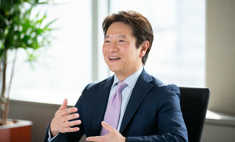 ブラックロック・ジャパン チーフ・インベストメント・ストラテジストの地口祐一〈ちぐち・ゆういち〉さん（撮影・山本二葉／朝日新聞出版写真映像部）