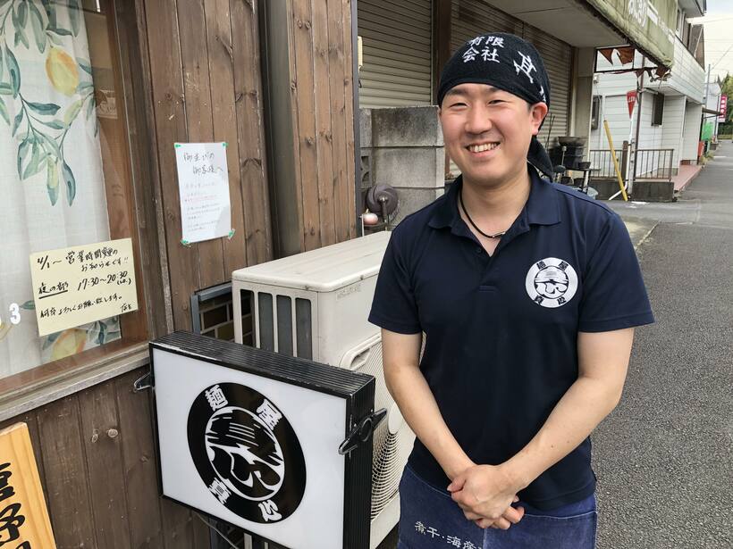 「麺屋 真心」の店主・日塔涼さん