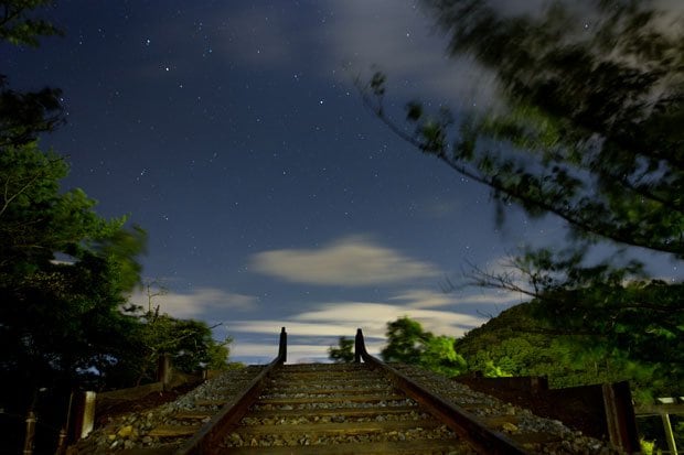 北極星は、動かない星として古くから信仰の対象とされてきた。人の運命は北極星に支配されているという考えもあるそうだ（撮影／写真部・岡田晃奈）