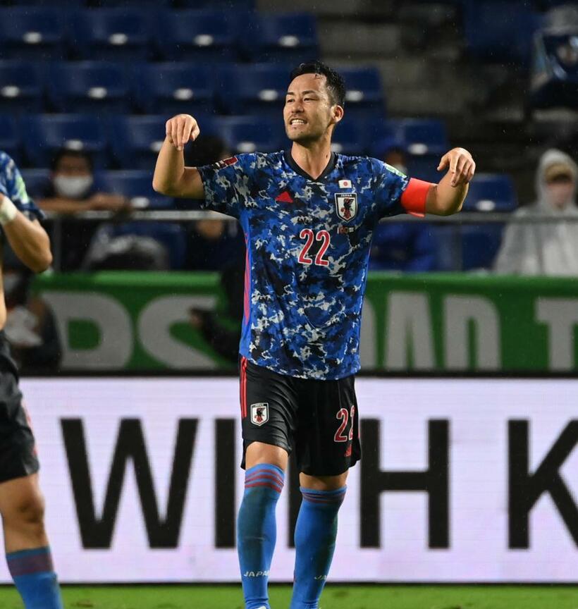 サッカー日本代表の主将・吉田麻也　（ｃ）朝日新聞社