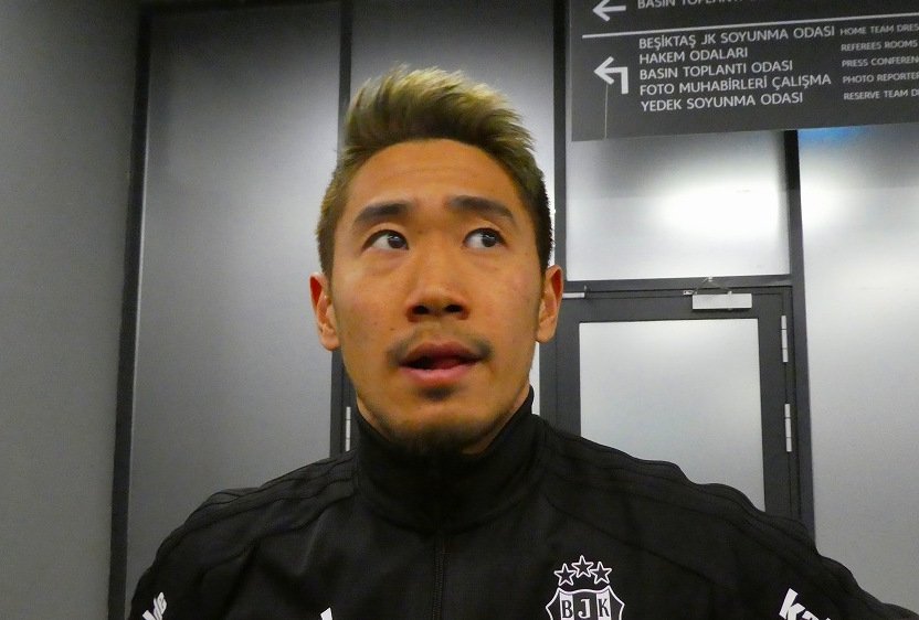 ベシクタシュの香川真司(写真提供:元川悦子)