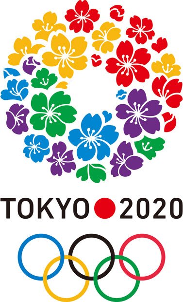 当面、招致エンブレムを変更したものを使う（東京五輪組組織委員会提供）　（ｃ）朝日新聞社　＠＠写禁