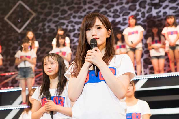 「ＮＭＢ４８」からの電撃卒業を発表した山本彩（ｃ）ＮＭＢ４８