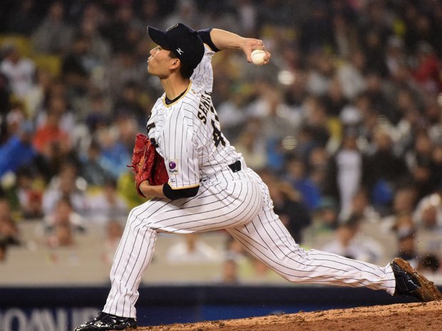 侍ジャパンで唯一ベストナインに選ばれた千賀滉大投手（写真提供：Getty Images）