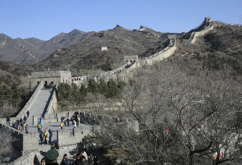 中国が世界に誇る「万里の長城」（写真：ｇｅｔｔｙｉｍａｇｅｓ）