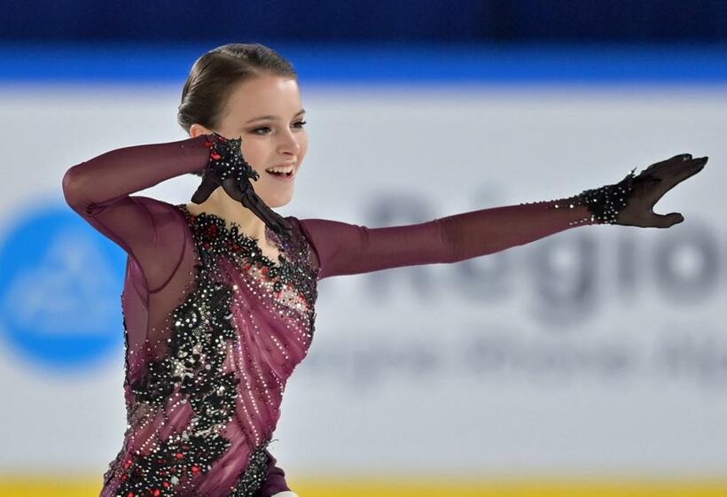 ワリエワらとともにメダルの期待がかかるアンナ・シェルバコワ