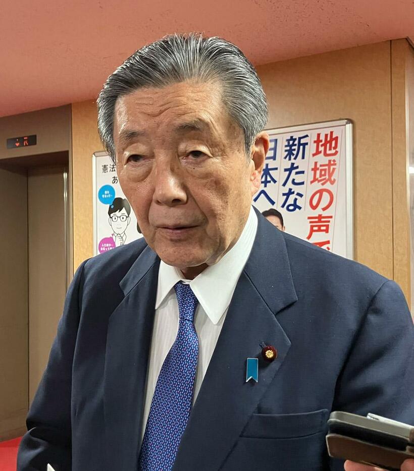 自民党の森山裕選対委員長
