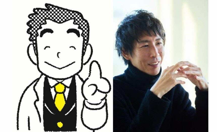 （塾講師・東京高校受験主義の東田高志と小説家の早見和真／撮影：佐藤創紀＜朝日新聞出版写真映像部＞）