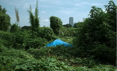 多摩川の河川敷に追いやられるホームレスを追った写真家・時津剛　「東京はツルツルした街になった」