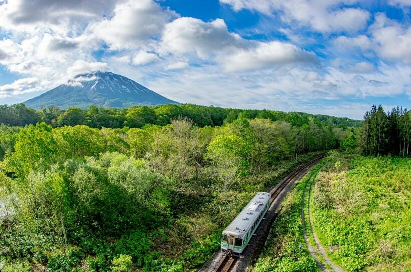 【函館線】
長万部－小樽（ＪＲ北海道）
函館線は山線とも呼ばれて愛されてきた。だが、同区間は２０３１年春の北海道新幹線札幌延伸で、バスに転換され廃止されることが決まった（ｐｈｏｔｏ　矢野友宏氏提供）