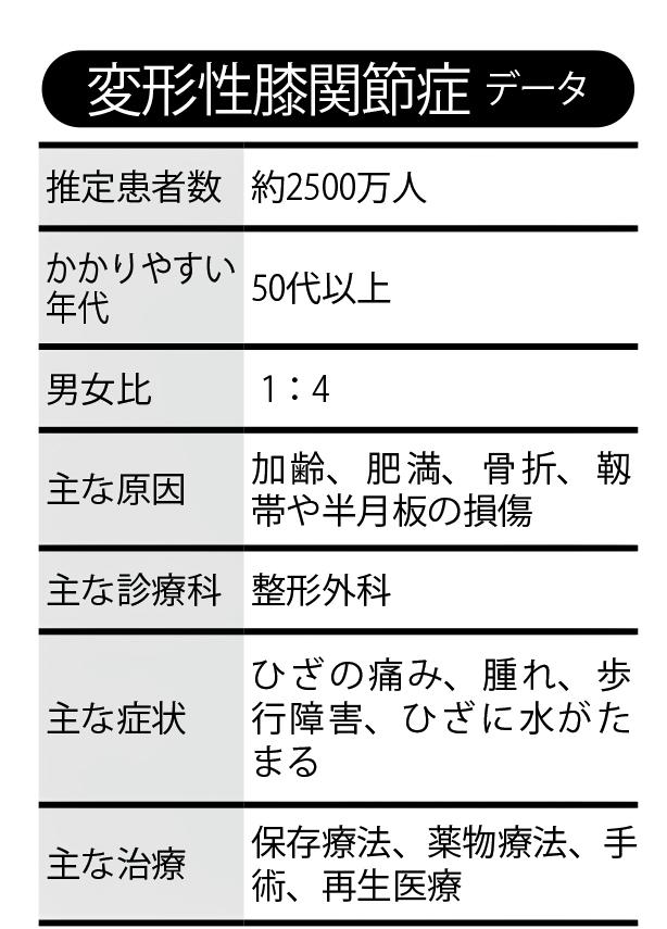 変形性膝関節症データ