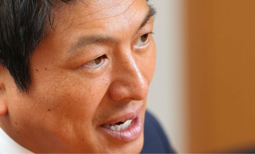 参政党神谷宗幣代表（写真映像部・松永卓也撮影）
