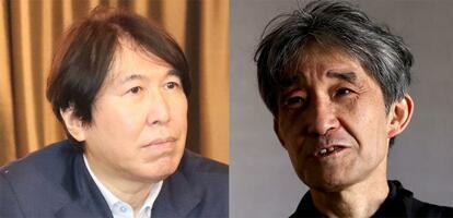 弁護士 紀藤正樹さん(左):1960年生まれ。全国霊感商法対策弁護士連絡会で、旧統一教会など宗教被害者の救済に取り組む。著書に『マインド・コントロール』など/金沢大学教授 仲正昌樹さん:1963年生まれ。専門は法哲学、政治思想史。旧統一教会の信者だった体験を書いた『統一教会と私』の著書もある