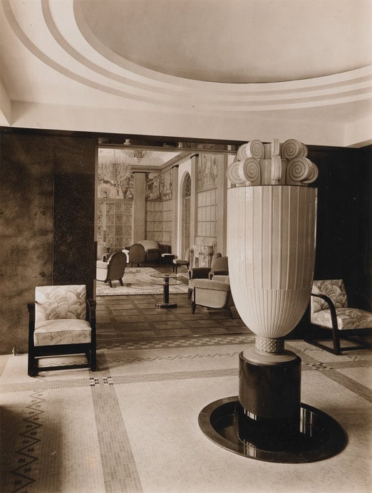 旧朝香宮邸　次室・香水塔　1933年竣工時
