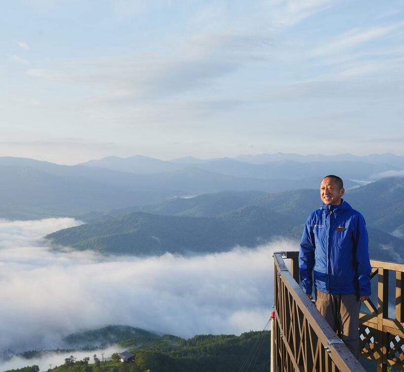 星野リゾート　トマム　雲海仙人・鈴木和仁（写真：星野リゾート　トマム提供）