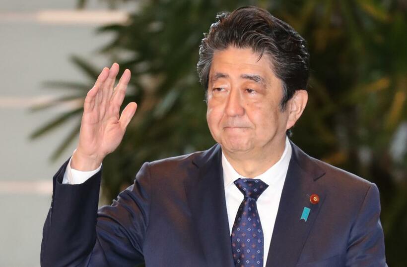 ３選目の安倍首相は独裁者か…（Ｃ）朝日新聞社