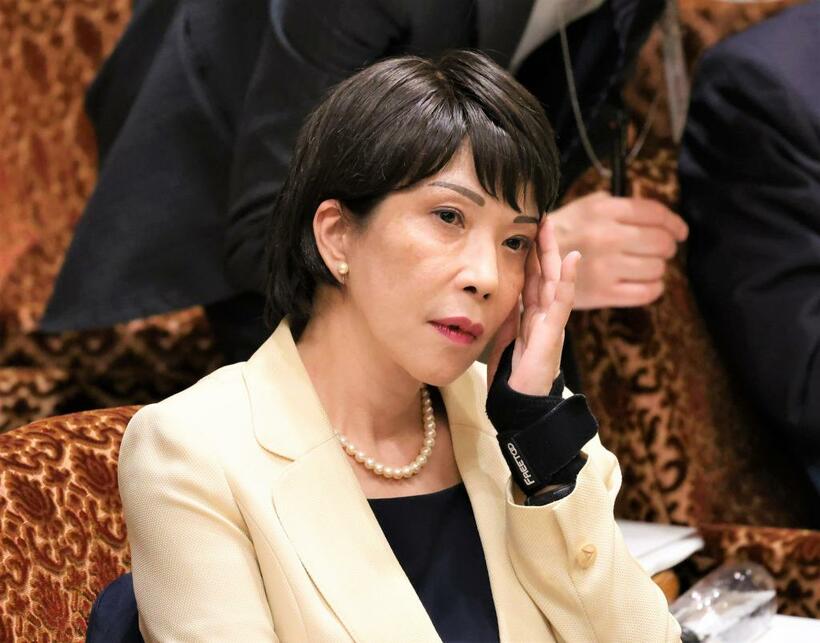 自民党奈良県連会長の高市早苗・経済安全保障担当相