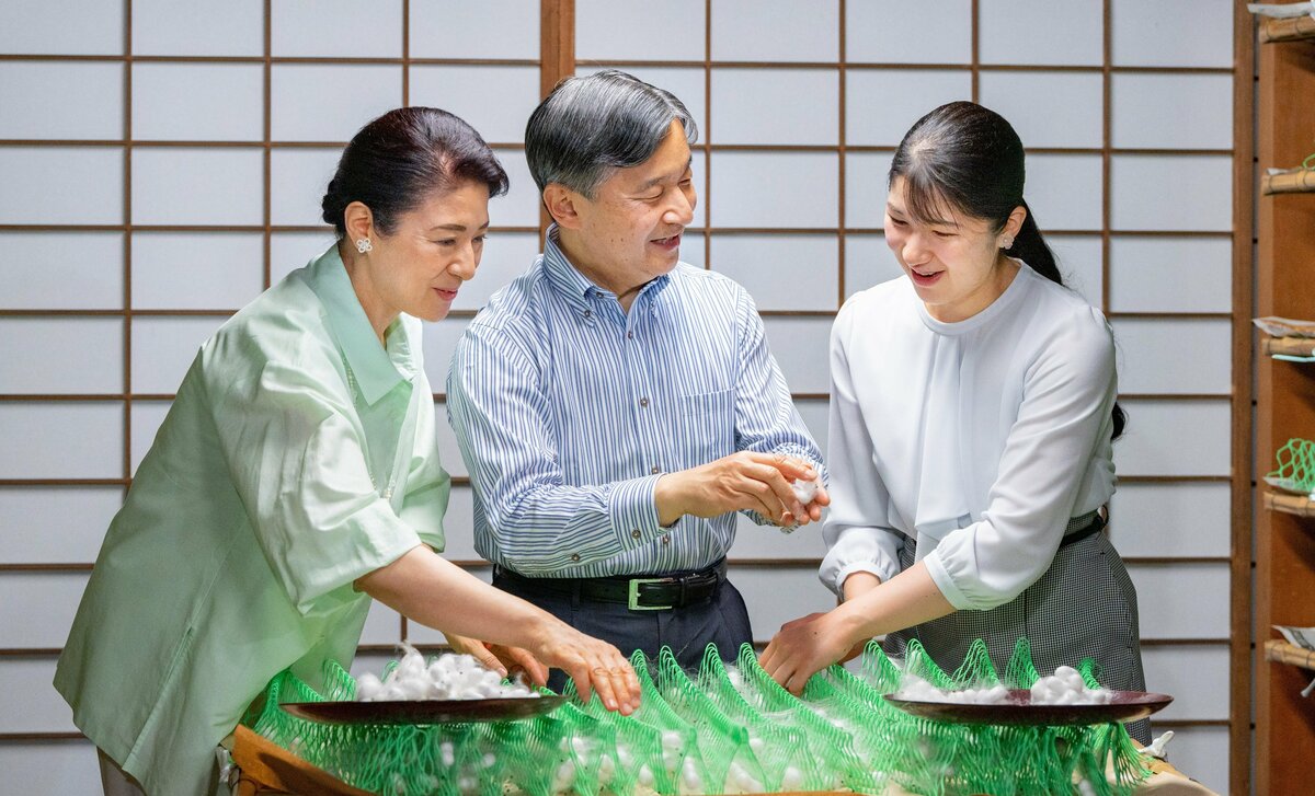 お気持ちの見える皇室の公務〉雅子さまが皇居で愛しむ蚕「この子はちゃんと食べられるかしら」 愛子さまも飼育歴10年以上 | 概要 | AERA dot.  (アエラドット)