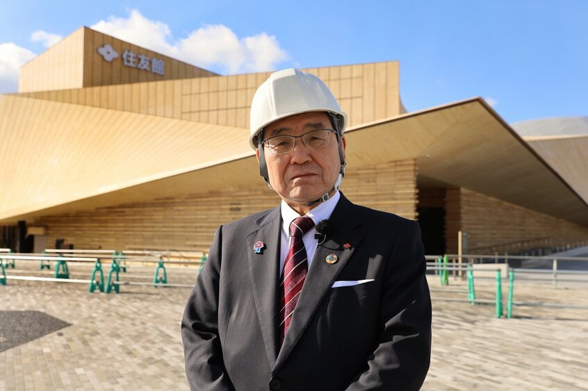住友館に入ればいろいろな「森」を体験し、若い人にも「住友の精神」を感じてほしい。華やかなパビリオンだけではなく、それもあれば万博開催の意義はある、と思う(写真/狩野喜彦)