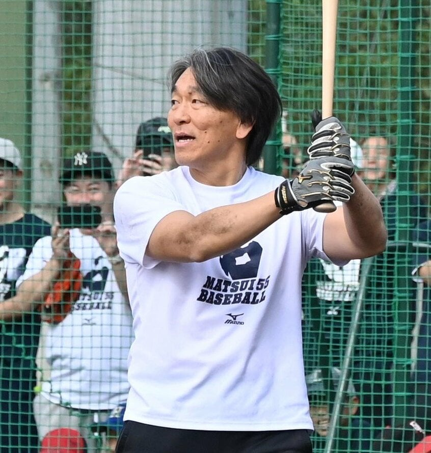 今も存在感抜群、元巨人の松井秀喜氏