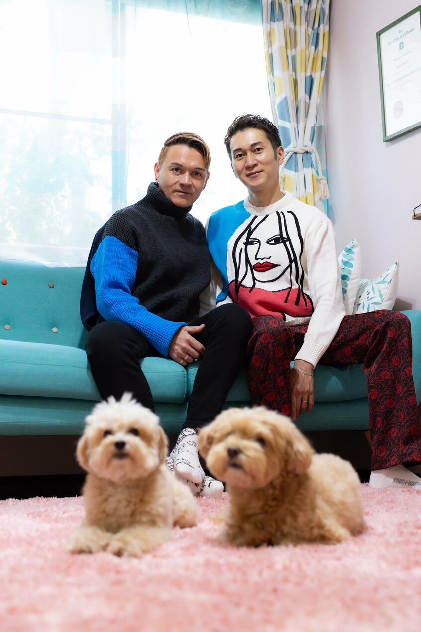 谷口稔さん(右)、Juan Jose Padilla Sanchezさん(写真/大野洋介)