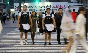 ハロウィンの渋谷「イベントの会場ではありません」【2023】