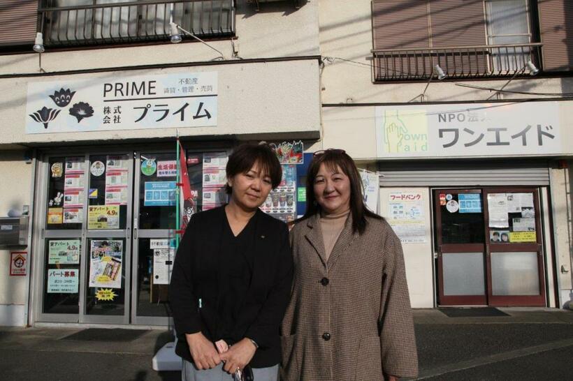 プライムの石塚恵氏（左）、ワンエイドの松本篝氏（右）。撮影／Ricardo Mansho
