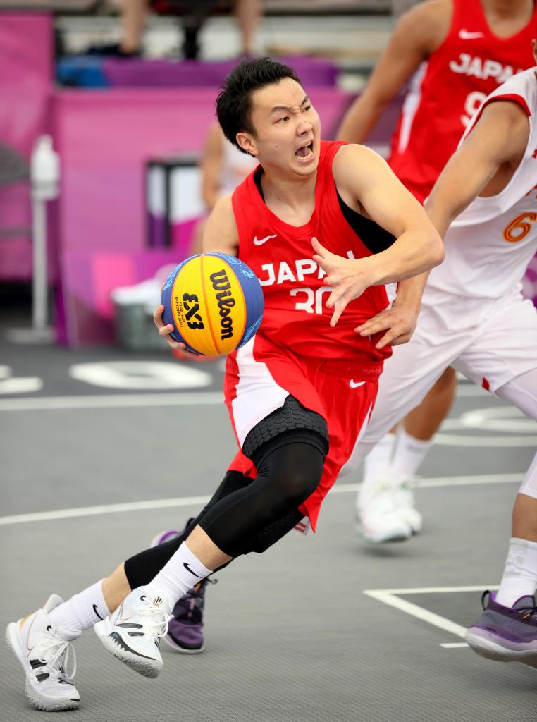 東京五輪では3x3男子日本代表としてプレーした富永啓生