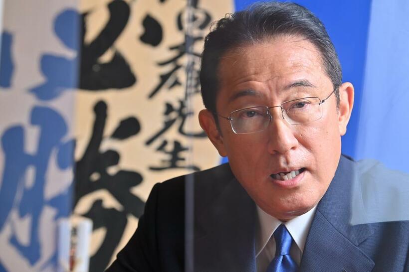 岸田文雄前政調会長　（撮影／東川哲也）