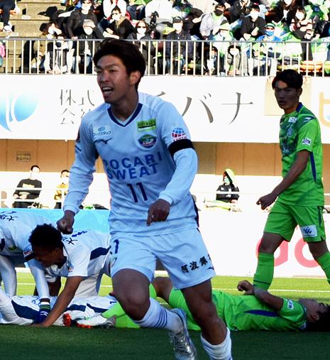 今年は徳島で7ゴールをマークした宮代大聖