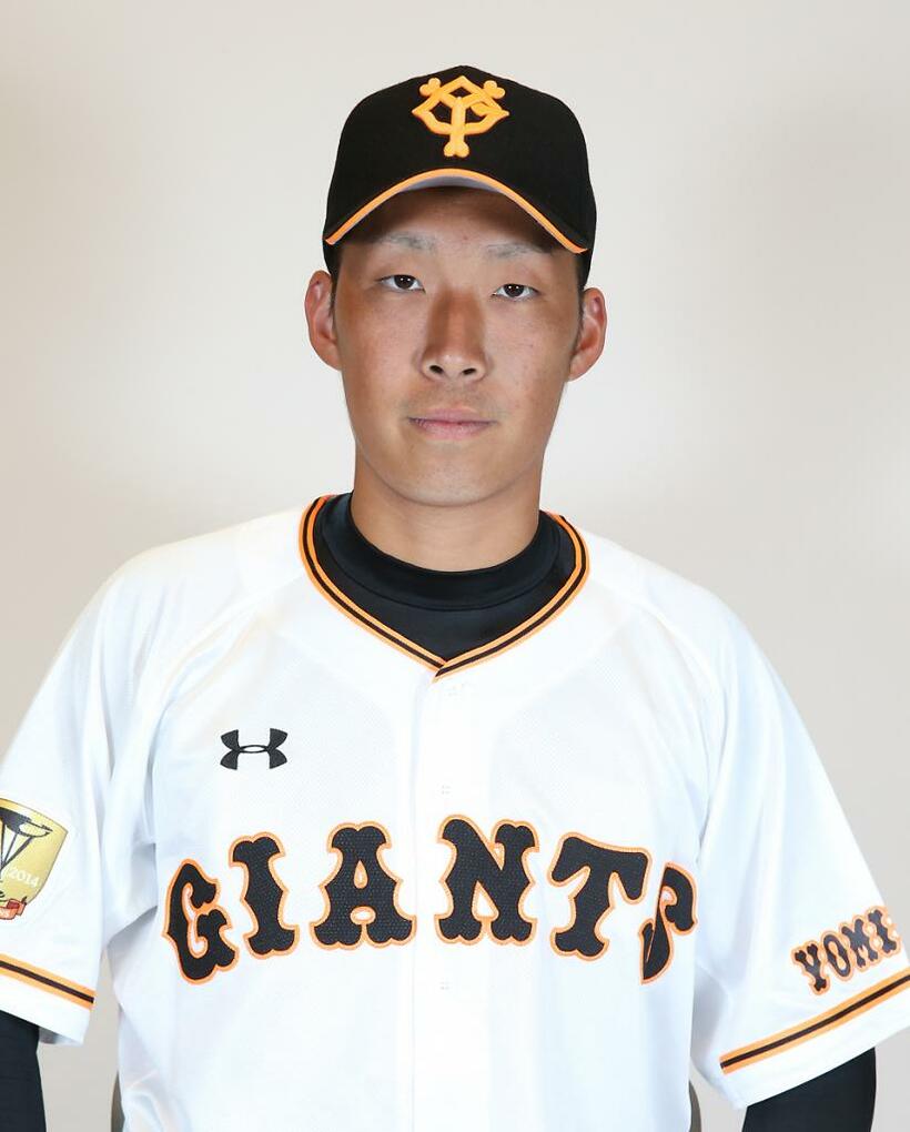 2011年にドラフト1位指名で巨人入りした松本竜也（写真提供・読売ジャイアンツ）